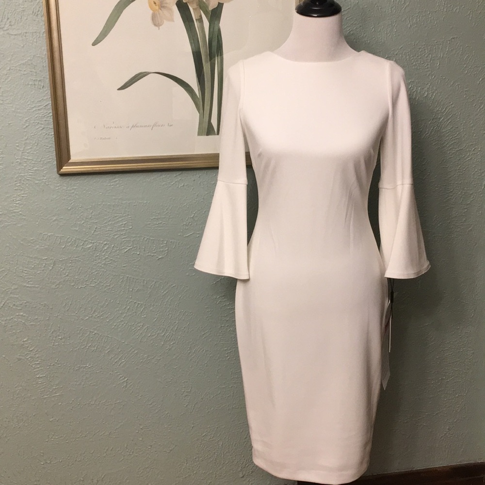 💐 NWT Gorgeous Calvin Klein Dress, size 2 💐 - Picture 2 of 6